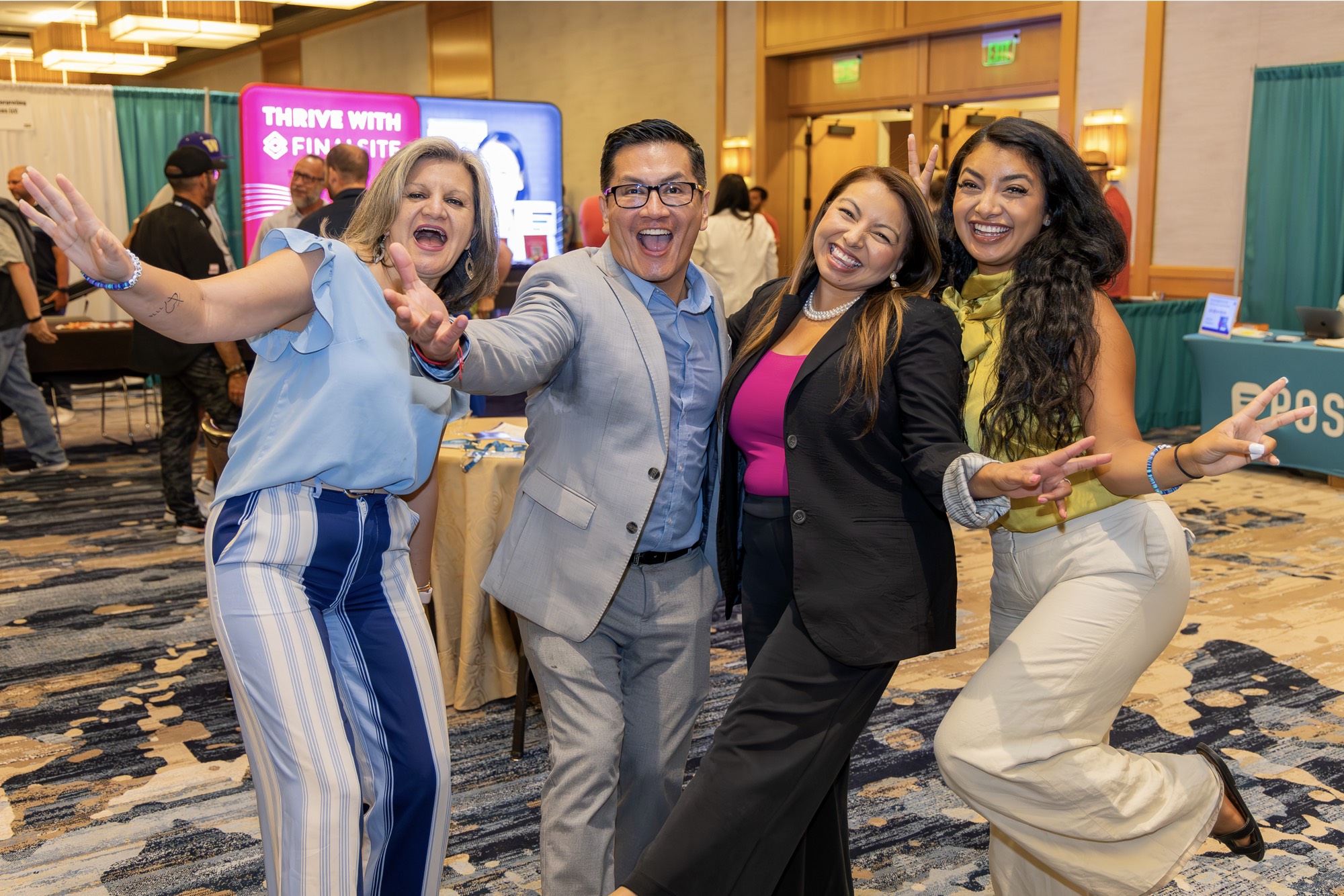 Corporate Photo People at a convention Event